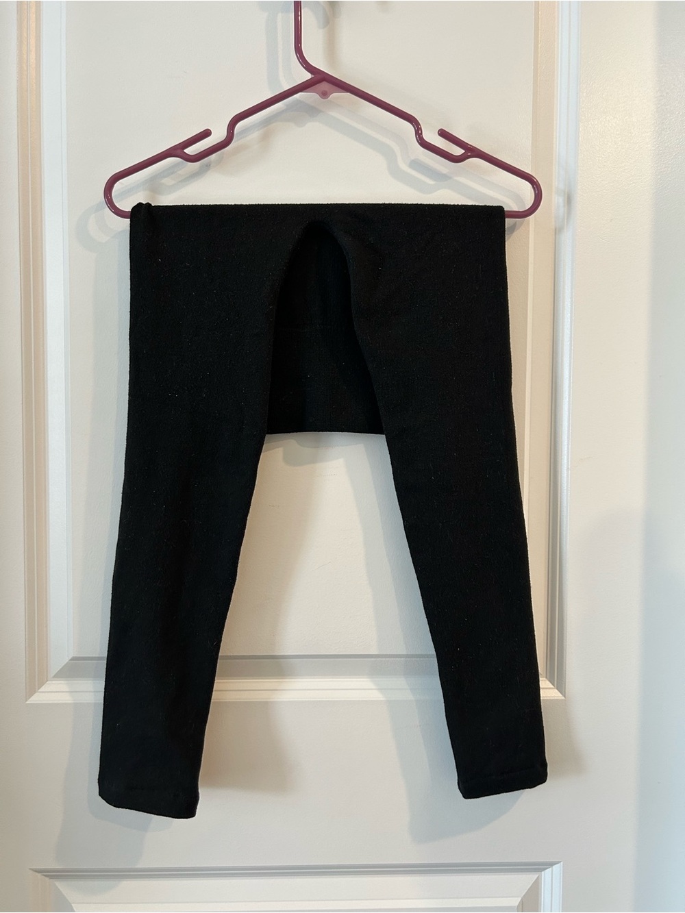 eye candy Black Kids Knit Leggings